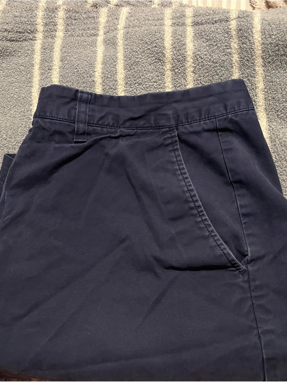 Bonobos Men's Flat Front Shorts in Navy Blue